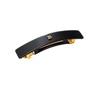 BALMAIN HAIR - Cellulose Acetate Barrette pour Cheveux Medium Black Pinze e mollette 1 pieces unisex