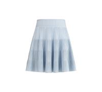 Balmain Light Blue Viscose Mini Skirt - IT40 | M