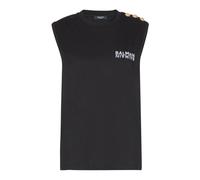 Balmain - Paris Tank Top - - Tops - Donna - Nero - S