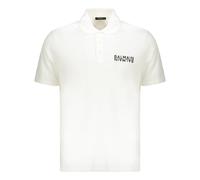 Balmain - Polo a Maniche Corte in Cotone - - Tops - Uomo - Bianco - S