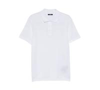 Balmain - Polo con logo ricamato - - Tops - Uomo - Bianco - S