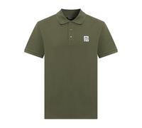 Balmain - Polo con logo ricamato - - Tops - Uomo - Verde - S