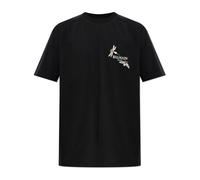Balmain - T-shirt con ricamo di insetti - - Tops - Uomo - Nero - M