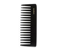 Balmain Texture, pettine in plastica per capelli, bianco e nero
