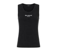 Balmain - Top Ricamato - - Tops - Donna - Nero - M