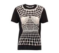 Balmain - Trompe l'oeil t-shirt - - Tops - Donna - Nero - L
