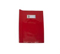 BALMAR 2000_ Confezione 5 Coprimaxi A4 Beat Laccato Coprente Pvc 180 My, Tasca Portanome, Rosso, art. PF02BEATGR512