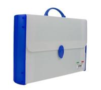 BALMAR 2000 PF14254/R10 Valigetta Hardox 254/R, Nero 28 x 43 x 8.5 cm in Polionda Nero con Dorsi Rigidi, Accessori in Colori Assortiti