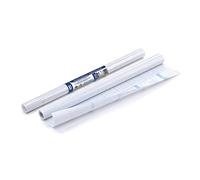 BALMAR 2000 Rotolo Coprilibro Adesivo in Polipropilene Liscio Trasparente 45cm x 2m
