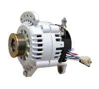 Balmar Alternatore 120 Amp 12V 4 " Doppio Piede Sella K6 Puleggia W/Isolato