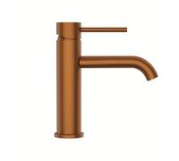 Balneo Miscelatore Lavabo - Rubinetto bagno Leva singola per controllo preciso - Rubinetteria bagno in acciaio inox - Lavorazione di qualità per un uso duraturo - Rame - Modello 1