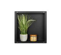 Balneo Wall-Box No Rim Black mensola per nicchia 30 cm nero OB-BL1-NR