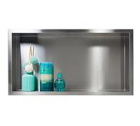 Balneo Wall-Box One Inox mensola per nicchia 60 cm acciaio OB-IN3