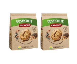 Balocco Biscotti Rusticotte ai 5 Cereali con Semi di Chia, Lino e Girasole 2 x 700gr