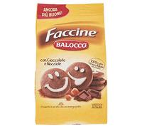 Balocco Faccine con Cioccolato e Nocciole, 350g