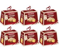 Balocco La Colomba Senza Canditi, Dolce Pasquale Tradizionale, 100g (6 Pezzi)