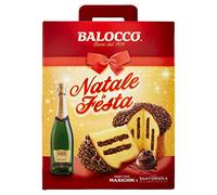 Balocco Natale in Festa Panettone Maxiciock e Casa Sant'Orsola Vino Spumante Dolce, 750ml