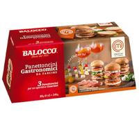 Balocco Panettone Gastronomico Base per Farciture Salate, Senza Canditi e Uvetta 240g (2023)