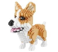 Balody Cane Welsh Corgi (Pembroke). Figura da costruire con nano mattoncini. 1380 pezzi.