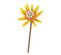 Balody Modello di fiore da assemblare con piccoli blocchi di costruzione. Crisantemo giallo olandese