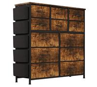 Baloveby Cassettiera, Armadio 12 cassetti in tessuto con maniglie, telaio in metallo, per camera da letto, cameretta dei bambini, armadio, corridoio, ingresso