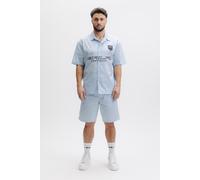 BALR Diego Box Shirt White/light Blue Taglia: M | Camicie Casual Outlet | Uomo | Blu