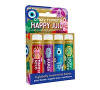 Balsami Per Labbra Mix Di Charm Fortunati Happy Juju 4 Pack Di Crazy Rumors