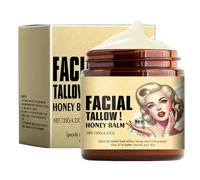 Balsamo al di sego montato, crema idratante per la pelle da 120 g con vitamina E per pelle, viso, labbra e corpo - Senza profumazione