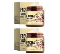 Balsamo al e sego montato da 2 pezzi per viso e corpo, idratante al sego di manzo allevato ad erba, balsamo nutriente multiuso per la pelle secca, 4, 23 once, Uso en casa