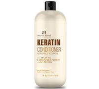 Balsamo alla cheratina Botanic Hearth con olio di argan - Trattamento per capelli senza solfati per tutti i tipi di capelli, normali, secchi o da