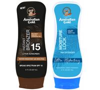 Balsamo Australian Gold con abbronzante SPF15 + Moisture Lock 237 ml