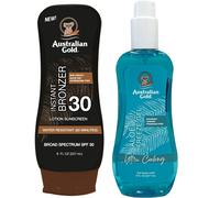 Balsamo Australian Gold con abbronzante SPF30 + Aloe Freeze Gel