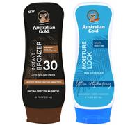 Balsamo Australian Gold con abbronzante SPF30 + Moisture Lock 237 ml