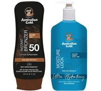 Balsamo Australian Gold con abbronzante SPF50 + Moisture Lock 473 ml