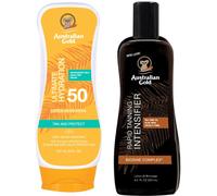 Balsamo Australian Gold SPF50 + Intensificatore di abbronzatura rapida