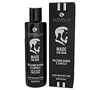 Balsamo Barba e Capelli Ammorbidente da 250ml per Tutti i Tipi di Pelle e Capelli, Alkemilla