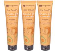 Balsamo capelli nutriente Girasole bio 3x150 ml