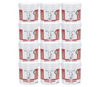 Balsamo Cavallo Scaldante Rosso Krauterhof Kit Risparmio 12 Barattoli da 250 ml