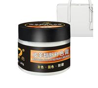 Balsamo Che Ricolora In Pelle - Crema A Fissaggio Graffio, Gel Di Cura In Pelle | Balsamo Per Restauratore A Colori In Rapido Assorbimento Per Rivestimento Per Auto, Divano, Stivali, Portafogli E Altr