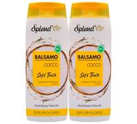 Balsamo COCCO Soft Touch, Per Tutti i Tipi Di Capelli. Aiuta a Districare Dolcemente i Capelli Lunghi e Ribelli, Senza Sfibrarli Ed Appesantirli 300ml (2 Flaconi)
