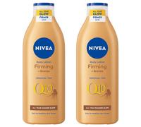 Balsamo corpo idratante rassodante e abbronzante NIVEA Q10 400 ml x2