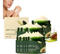 Balsamo da te di manzo e avocado per pelle e viso,Crema viso di manzo per gli uomini,Tois alimentati dall'erba per il corpo, Idratante per il viso Corpo e mani (8)