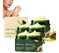 Balsamo da te di manzo e avocado per pelle e viso,Crema viso di manzo per gli uomini,Tois alimentati dall'erba per il corpo, Idratante per il viso Corpo e mani (5)