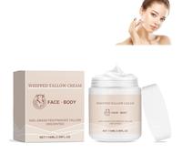 Balsamo Di Sego Di Manzo, Naturale Tallow Crema, Crema Di Sego per Viso E Corpo, Tallow and Honey Balm, Balsamo Di Sego Biologico, Idratare E Riparare La Pelle Opaca, 118ml
