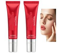 Balsamo idratante colorato per la cura delle labbra *****lio di jojoba e cera d'api bianca, idratazione profonda, lenitivo per labbra secche e squamose, per donne e ragazze (2PCS)