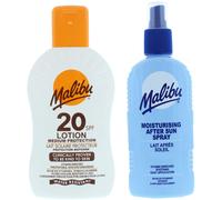 Balsamo impermeabile Malibu SPF20 200 ml + balsamo spray doposole 200 ml