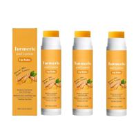 Balsamo labbra al limone e curcuma, un balsamo labbra esfoliante naturale per secche, screpolate e spente, idratante e luminoso.