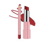 Balsamo Labbra Genli Oil, Matita Labbra 2 in 1, Balsamo Labbra Idratante e Idratante 24 Ore, Matita Labbra Waterproof a Lunga Tenuta, Idratante e Brillante