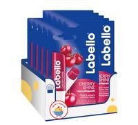 Balsamo Labbra Idratante Rosso Ciliegia - Effetto Brillante con Estratti Fruttati - 4,8 g - Variazioni 4/6/8/10 Pezzi (10)