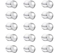 Balsamo labbra metallizzato argento - Set 5 pezzi -